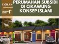 Rumah Subsidi Dengan Konsep Pemukiman Islami di Cikawung dengan Cicilan Rendah
