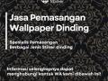 WA: 0856-4806-3354, Jasa pasang wallpaper Sukoharjo