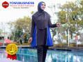 Baju Renang Muslim Swimwear Sawarna S M Electric Blue - Tangerang Selatan