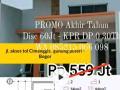 Promo Akhir Tahun Rumah minimalis Cikeas KPRsyariah DP 0 Tenor 30th Disc 60JT - Bogor