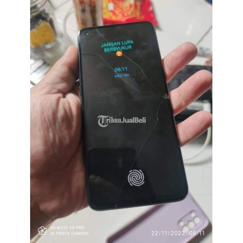 HP OPPO Reno 5 Ram 8 GB Bekas Siap Pakai Harga Nego Warna Hitam di