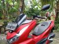 Motor Honda PCX 160 ABS 2021 Merah Bekas Pajak Jalan Low KM Nego - Badung