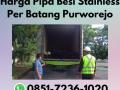 Harga Pipa Besi Stainless Per Batang Purworejo KREDIBEL, (0851-7236-1020)