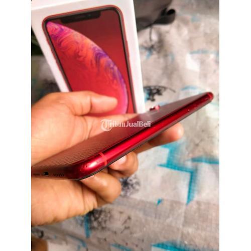 HP iPhone XR 64GB Fullset Red Second Mulus No Minus Bisa