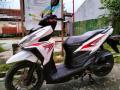 Motor Honda Vario 128 2018 White Red Bekas Mesin Halus Pajak On - Semarang