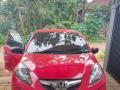 Mobil Honda Brio 2014 Merah Second Pajak Hidup Surat Lengkap Kondisi Istimewa - Pekalongan