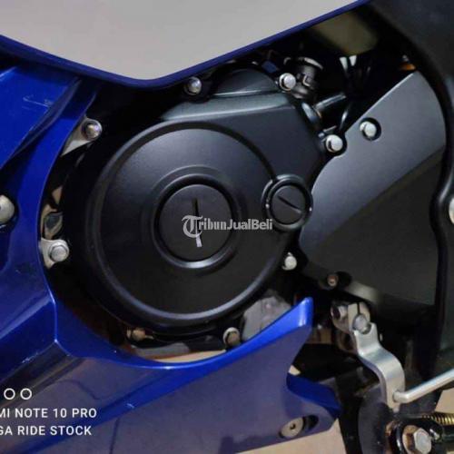 Motor Yamaha R15 2014 Blue White Seken Surat Lengkap Pajak On - Sragen