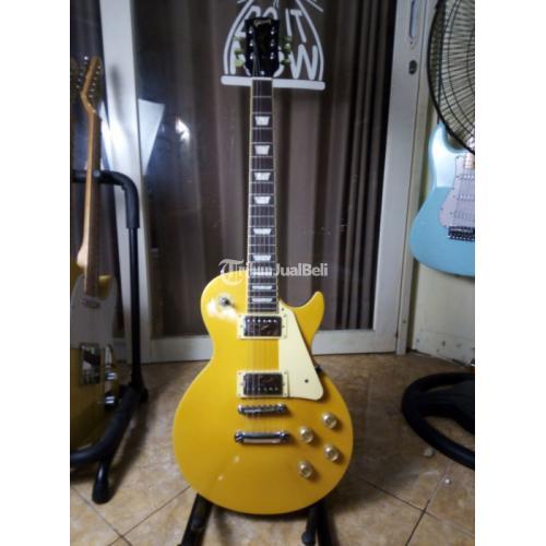 Gitar Gisbon Les Paul Model Replica Model Replica Baru Nominus Siap Pakai - Sidoarjo