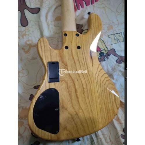 Gitar  Cort Electric Bass Fretless GB95 Natural Finish/OPN Bekas Like New - Tangerang