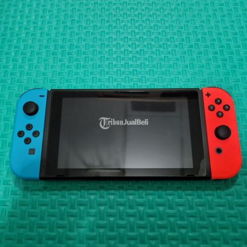Konsol Nintendo Switch V2 Neon Second Region Jepang Like New Jarang Pakai - Jakarta Pusat
