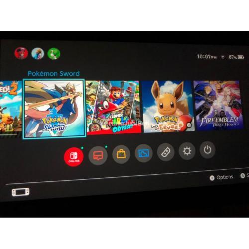Konsol Nintendo Switch Lite Plus Game Digital Bekas Mulus Normal Aman Siap Main - Jambi