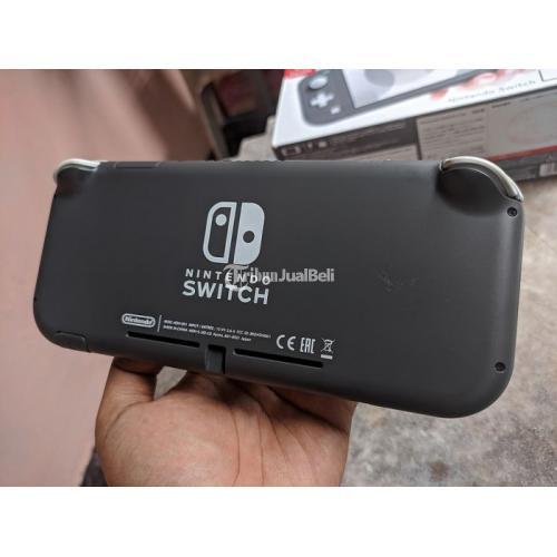 Konsol Game Nintendo Switch Lite Grey Fullset Bekas Normal Tombol Aman - Tasikmalaya
