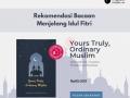 Buku Fiksi Kumpulan Novelet Islami Judul Yours Truly Ordinary Muslim 326 Halaman - Jakarta Barat