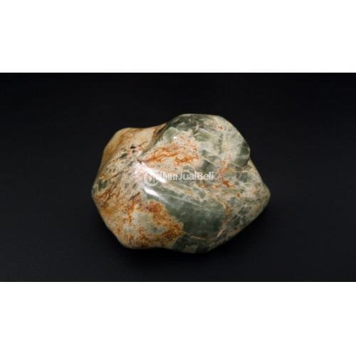 Bahan Biseki Batu Giok Jadeite Type A Natural Polish RJD007 - Jakarta Pusat