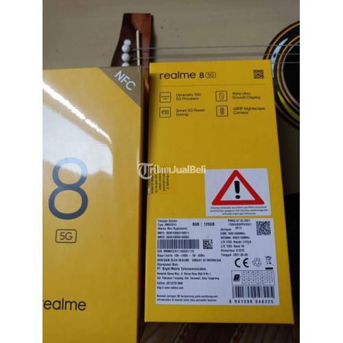 HP Realme 8 5G Ram 8/128 GB Biru Second Normal No Minus - Banjarnegara
