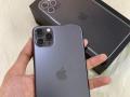 HP iPhone 11 Pro Max 64GB Grey Fulllset Seken Mulus Face ID On - Semarang