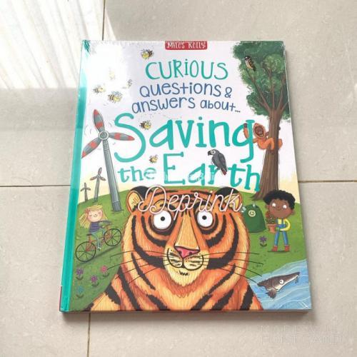 Buku Curious Questions and Answers About Saving The Eart By Miles Kelly - Jakarta Utara