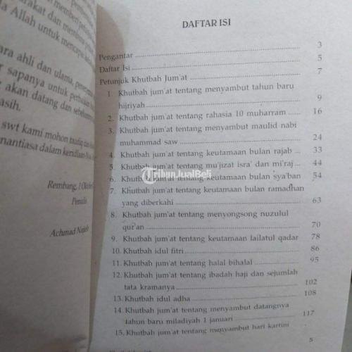 Buku Khutbah Jumat Kertas CD Softcover - Surakarta
