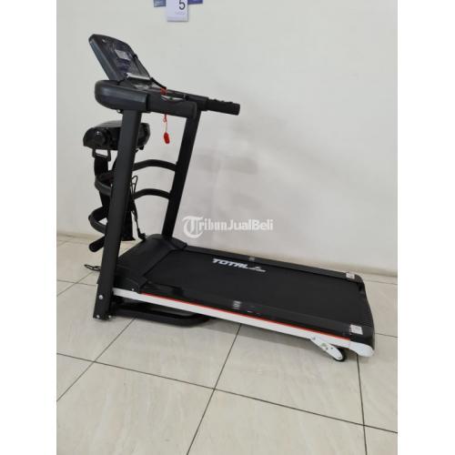Treadmill Elektrik Total Fitness 4 Fungsi TL 607 - Bogor