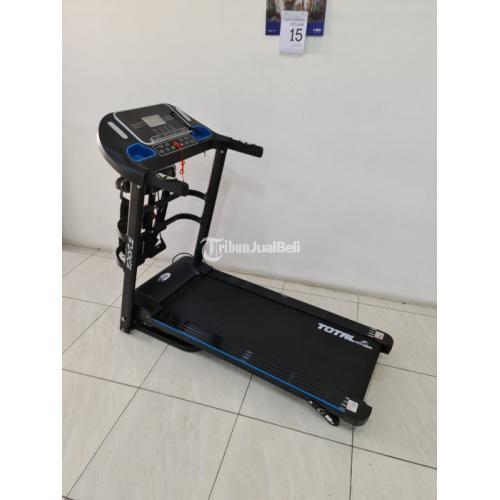 Treadmill Elektrik Total Fitness 4 Fungsi TL 619 Berkualitas - Bogor