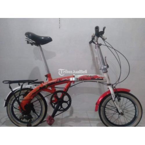 Sepeda Lipat Phonix Ukuran 16 Bekas Harga Murah Siap Pakai - Surabaya