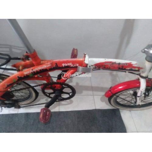 Sepeda Lipat Phonix Ukuran 16 Bekas Harga Murah Siap Pakai - Surabaya