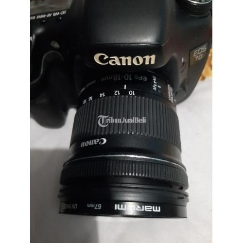 Kamera Canon 7D Mark I Lensa Wide Lengkap dengan Mic Bekas Nego - Jakarta Utara