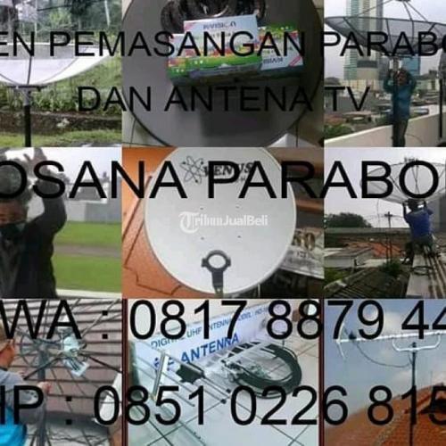 Jasa Antena TV Plus Pemasangan & Terima Setting Parabola - Jakarta Barat