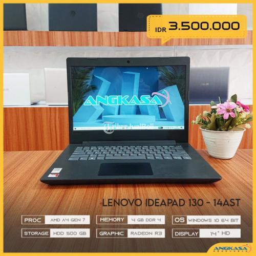 Laptop Lenovo Ideapad 130 - 14AST AMD A4 VGA Radeon R3 Slim Desain - Surakarta