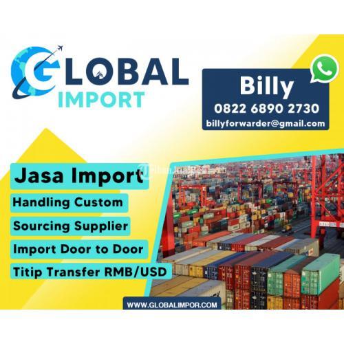 Jasa Import Barang Borongan dari Eropa dari Globalimpor Via Laut / Via Udara - Jakarta Timur