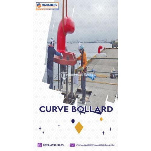 Supplier Harbour Bollard Produsen Curve Bollard - Batam