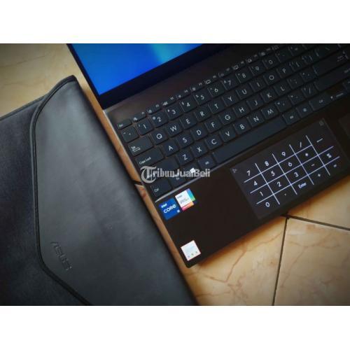 Laptop Asus Zenbook 14 ux425e i5 Gen11 8/512 IRIS XE FUHD Backlit Bekas Garansi Resmi On - Bandung