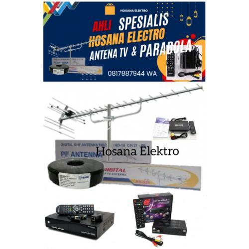 Pasang Antena TV Set Top Box dan Melayani Service Parabola - Tangerang Selatan
