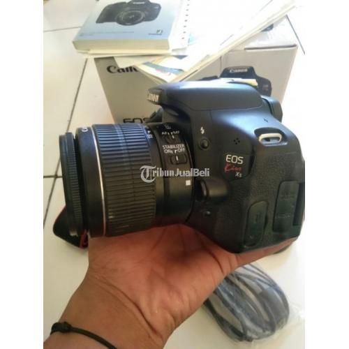 Kamera Canon Kiss X5 Bekas Fullset Kondisi Normal Siap Pakai - Nganjuk