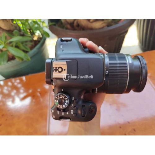 Kamera DSLR Canon 750D Bekas Mulus Fungsi Normal Sensor Bersih - Boyolali