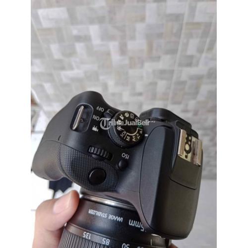 Kamera DSLR Canon 100D + Lensa Sapujagat 18-135mm Bekas Mulus Normal - Pemalang