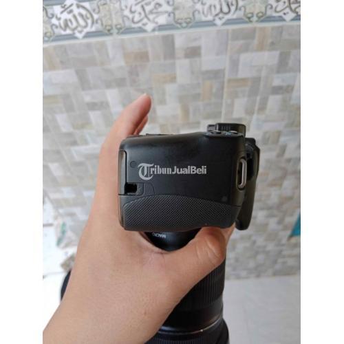 Kamera DSLR Canon 100D + Lensa Sapujagat 18-135mm Bekas Mulus Normal - Pemalang