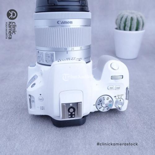 Kamera Canon 200D Lensa Kit 18-55mm IS TM White Second Touchscreen - Sleman