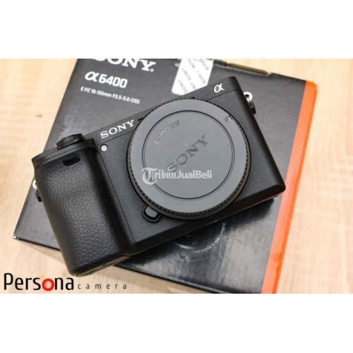 Kamera Mirrorless Sony A6400 Body Only SC 9rb Gress Like New Fullset Bok Bekas - Bogor