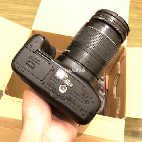 Kamera DSLR Canon 1300D Wifi Support Video Lensa Kit 18-55mm IS II Fullset Bekas - Depok