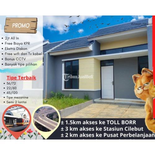 Jual Rumah Cluster Alamanda Kota Bogor Rumah Idaman Keluarga - Bogor