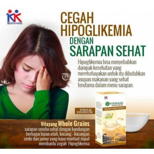 Cegah Hipoglikemia dengan Sarapan Sehat Vitayang Whole Grains - Bandung