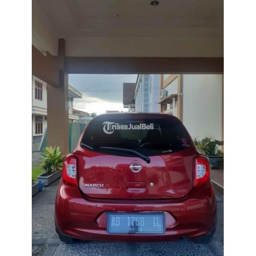 Mobil Nissan March 2015 Merah Seken Terawat Siap Pakai - Sleman