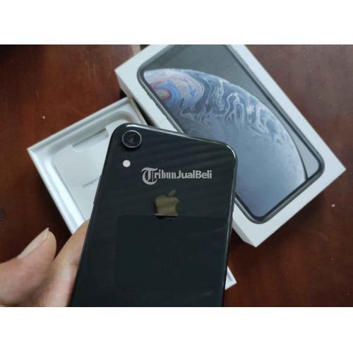 Hp iPhone XR 64GB Black Seken Fullset No Minus di Yogyakarta
