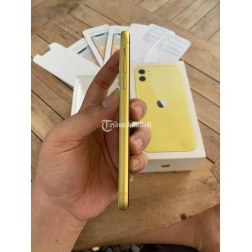 Hp iPhone 11 64GB Kuning Seken Original Terawat Siap Pakai - Yogyakarta