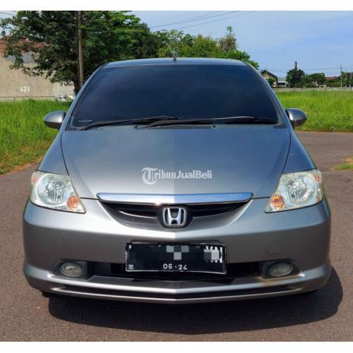 Mobil Honda City Matic Tahun 2005 Bekas Pajak baru Warna Silver - Surabaya