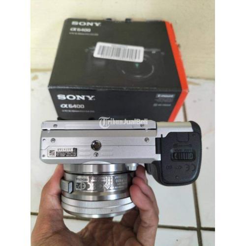 Kamera Mirrorless Sony A6400 Fullset Box Mulus Lensa Lancar SC Rendah Bekas - Bogor