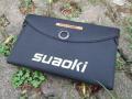 Charger Solar Cell Suaoki 25W Folding Waterproof Output 4A Max Dual USB Port Outdoor