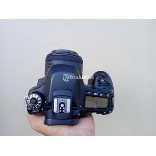 Kamera Canon 80D Lensa Fix 50mm STM Bekas Fullset Box Harga Murah - Magelang
