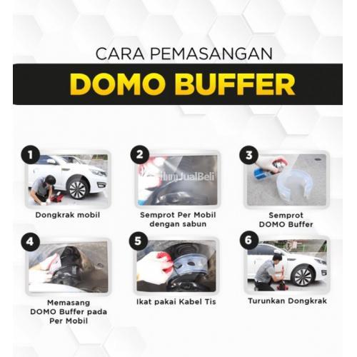 Peredam Guncangan Mobil Karet Damper Domo Buffer Anti Limbung Original - Pontianak